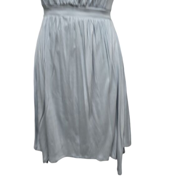 Moulinette Soeurs Rayon Blend‎ Blue Halter Fit And Flare Dress Womens Size XS - Picture 10 of 11